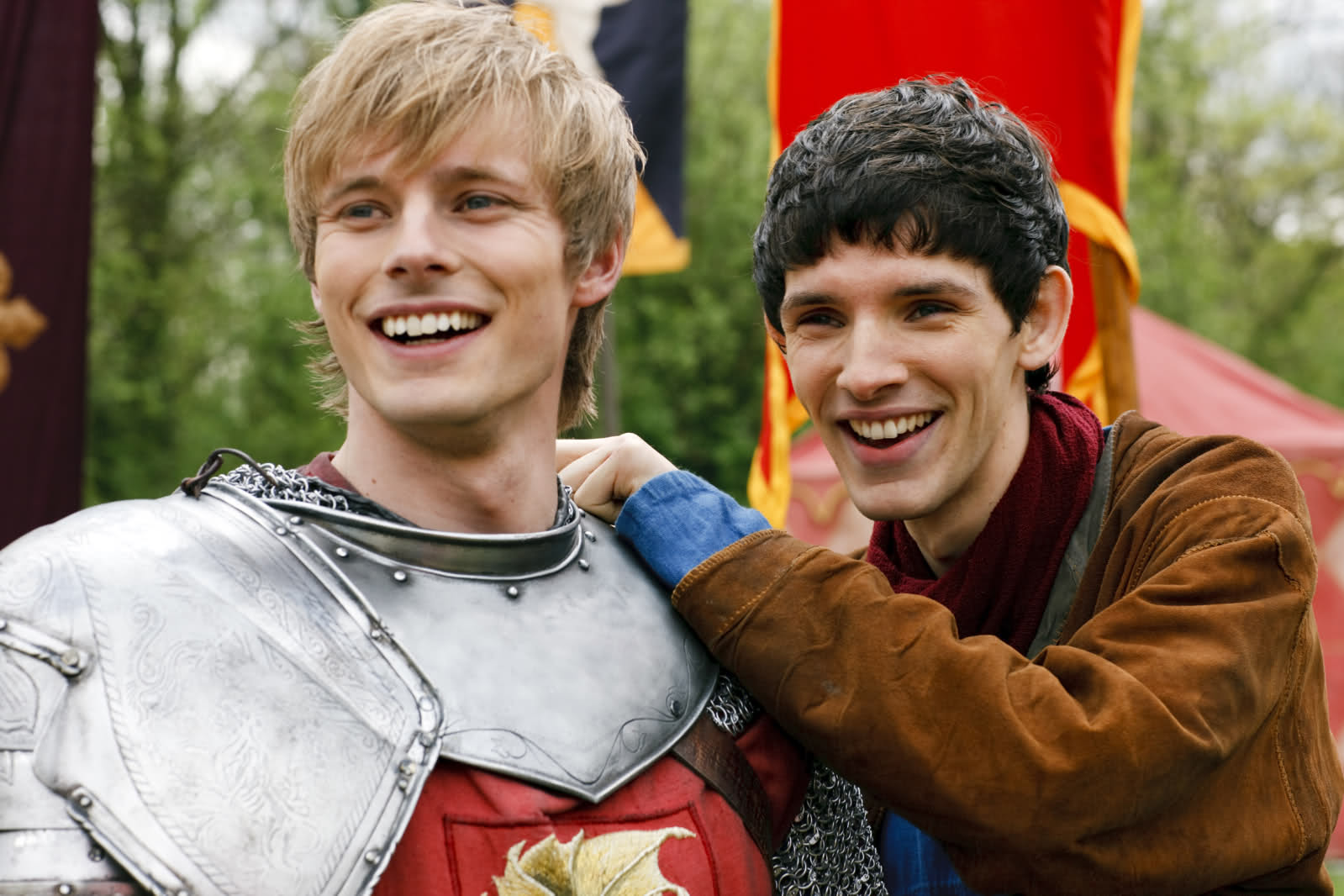 Bradley James in Merlin