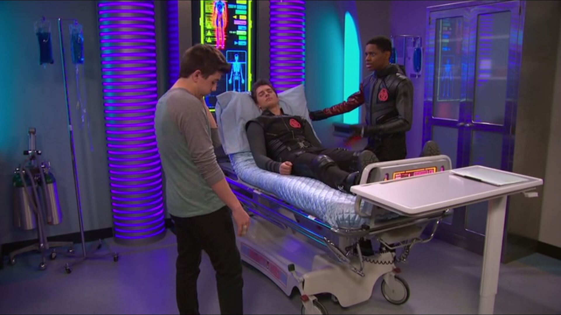 Bradley Steven Perry in Mighty Med, episode: Lab Rats vs. Mighty Med