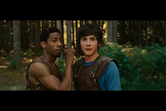 Brandon T. Jackson in Percy Jackson and the Olympians: The Lightning Thief