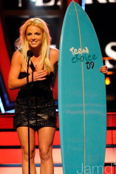 Britney Spears in Teen Choice Awards 2009