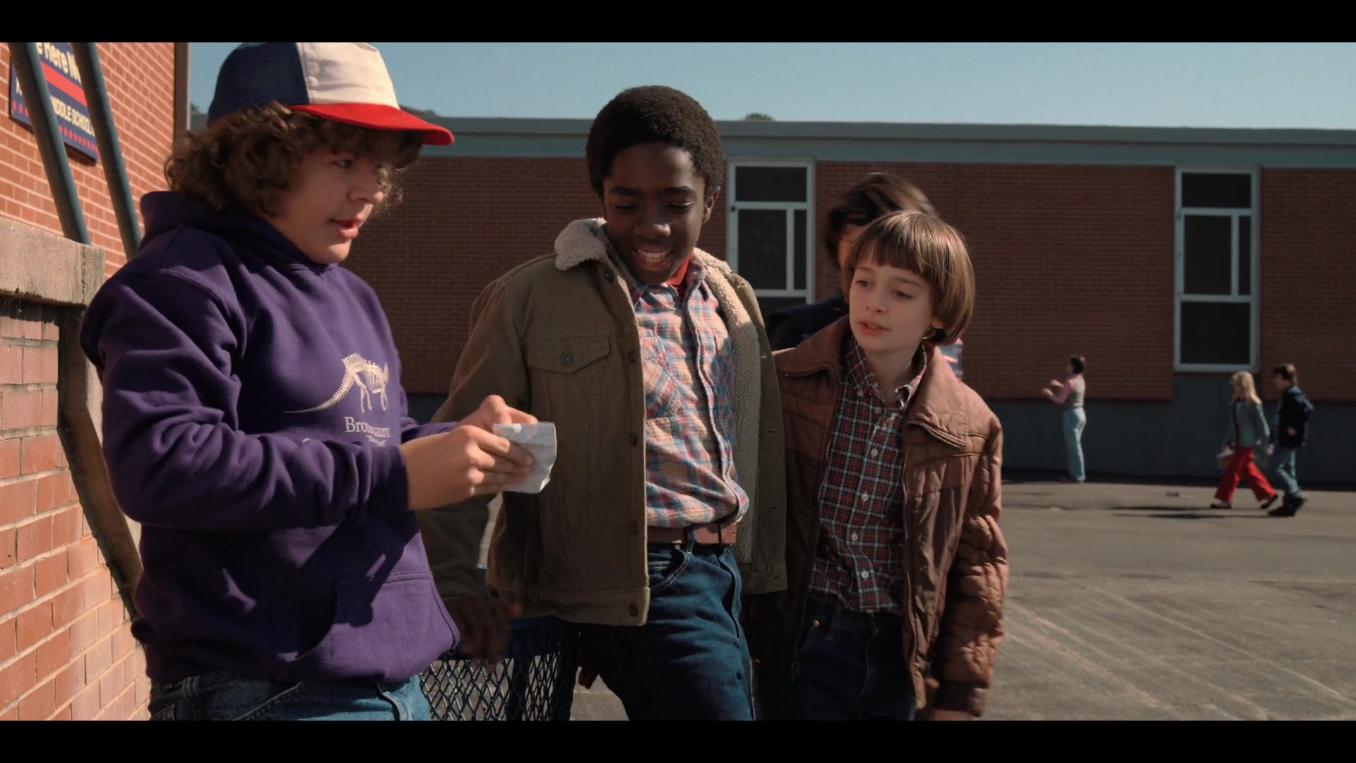 Caleb McLaughlin in Stranger Things