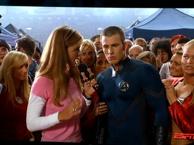Chris Evans in Fantastic Four