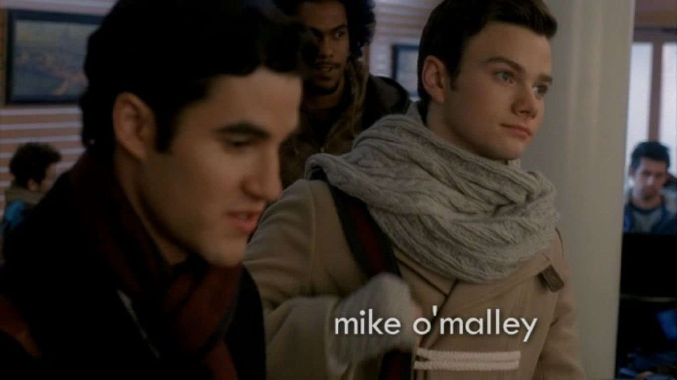 Chris Colfer in Glee, episode: Silly Love Songs
