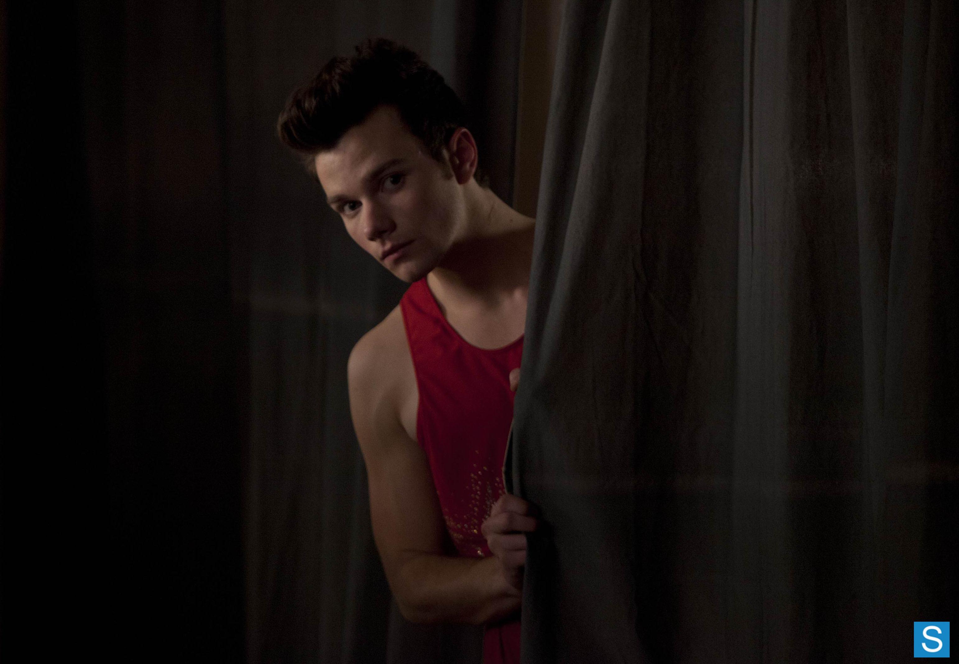 Chris Colfer in Glee