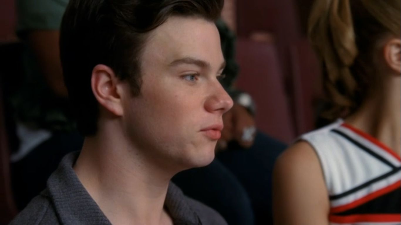 Chris Colfer in Glee, episode: Grilled Cheesus