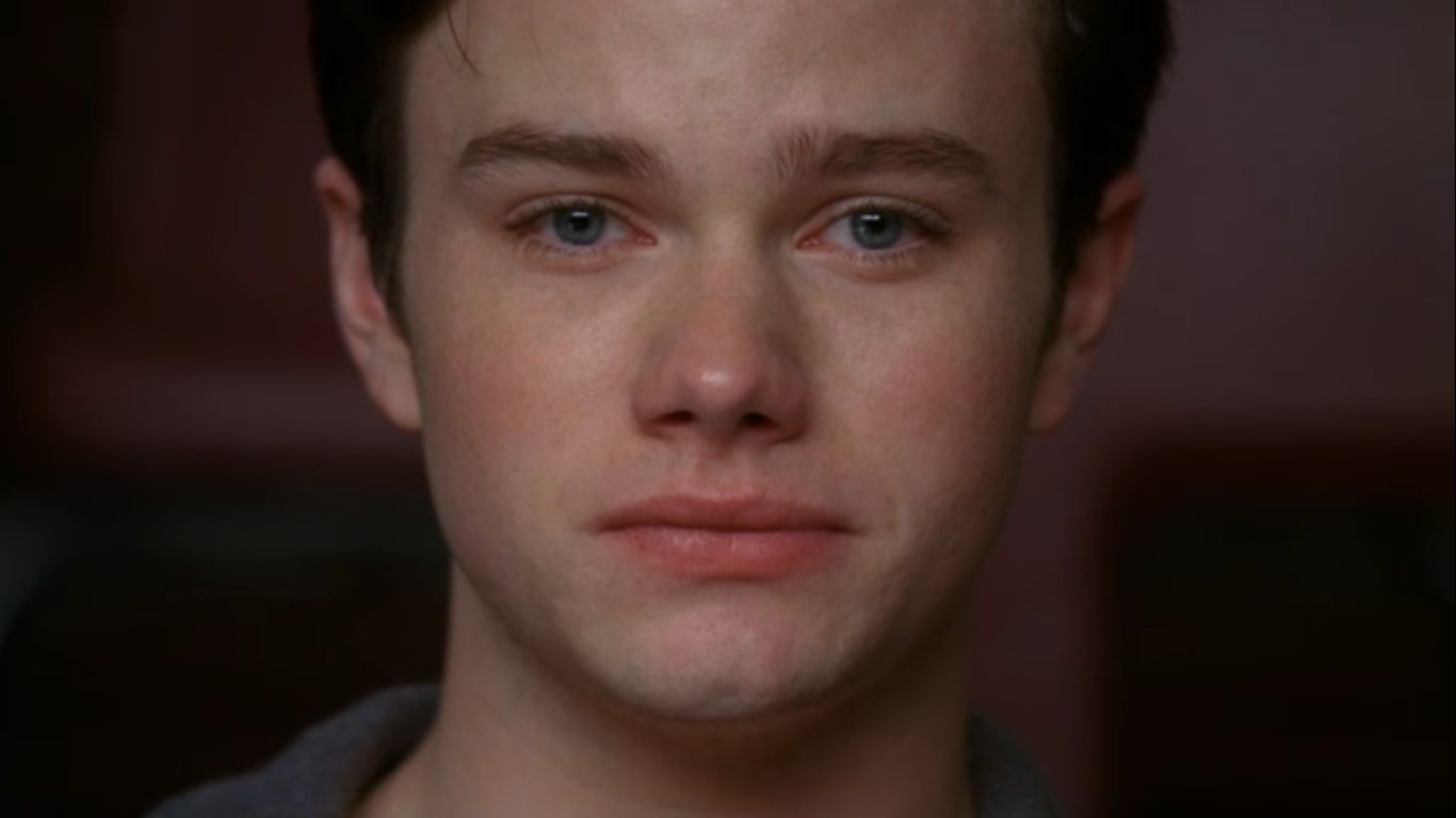 Chris Colfer in Glee, episode: Grilled Cheesus