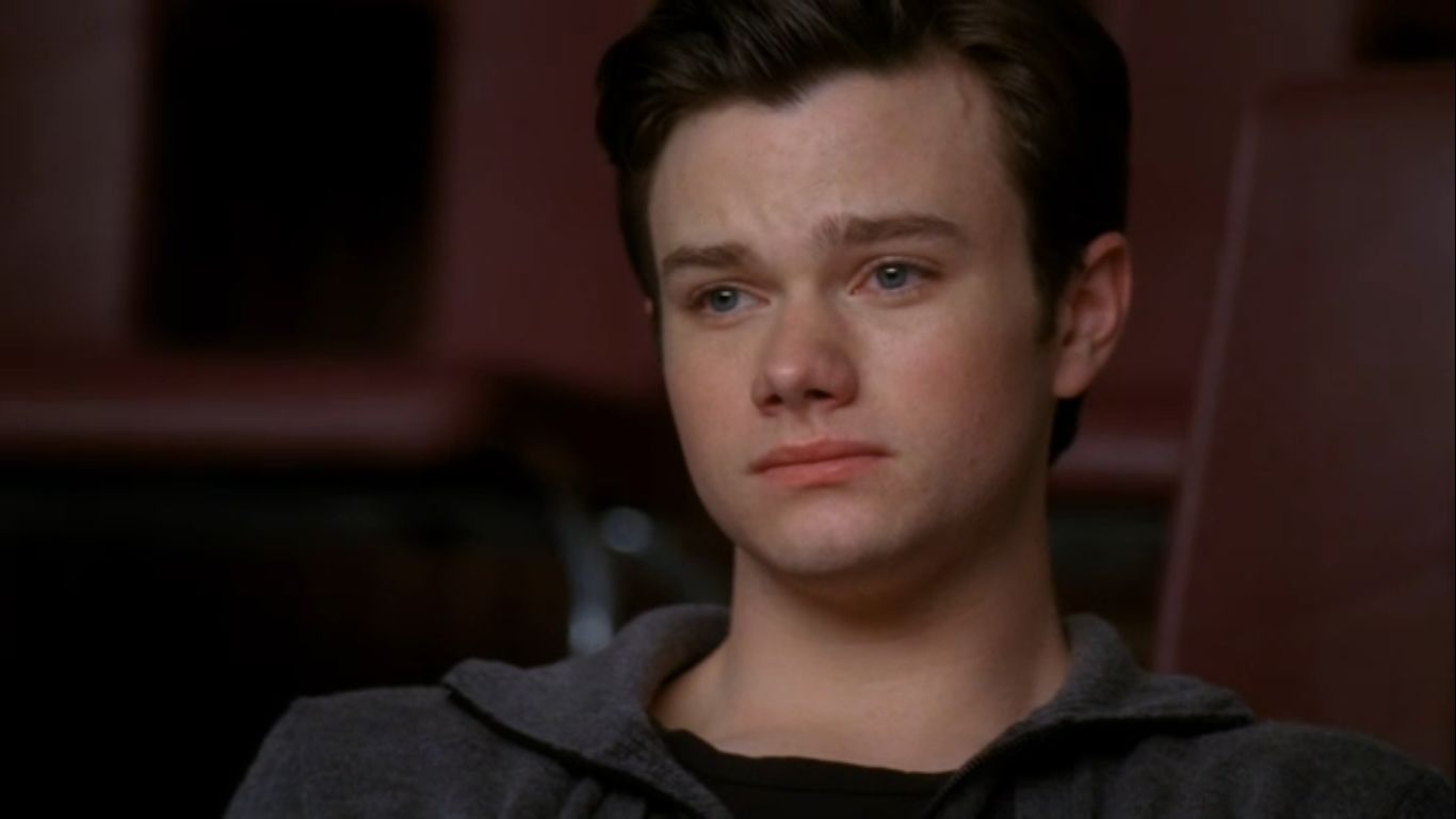 Chris Colfer in Glee, episode: Grilled Cheesus