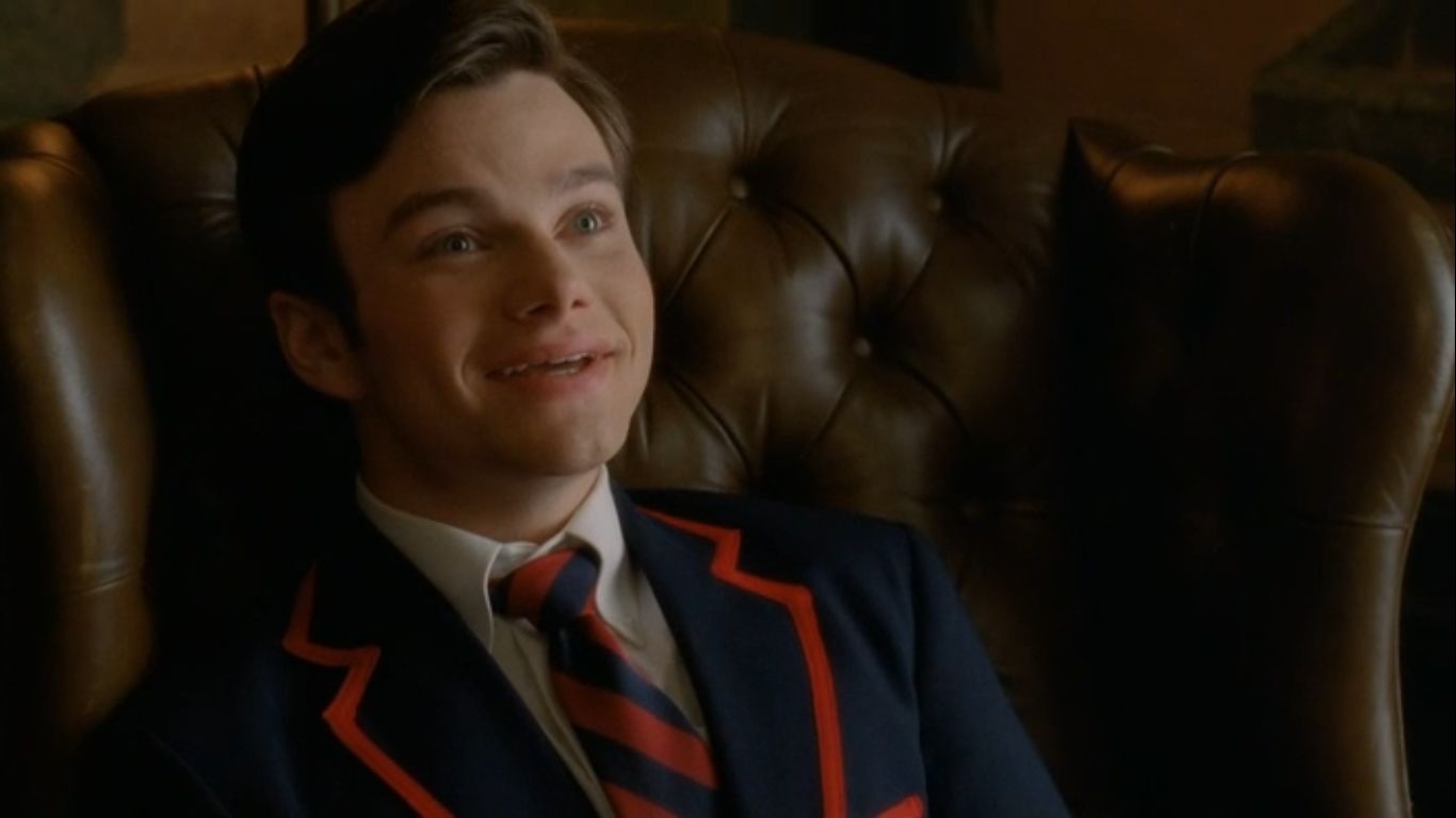 Chris Colfer in Glee, episode: Silly Love Songs