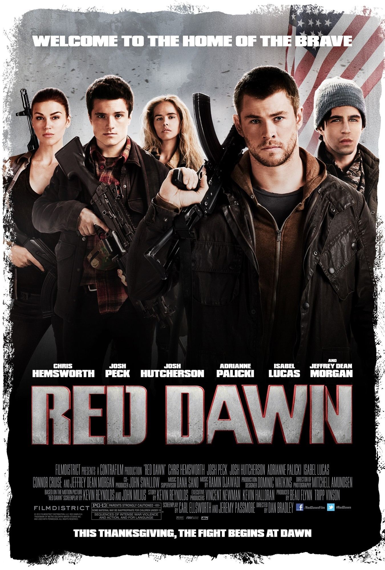 Chris Hemsworth in Red Dawn