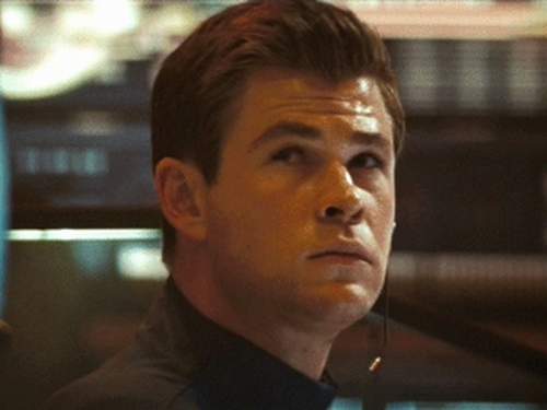 Chris Hemsworth in Star Trek