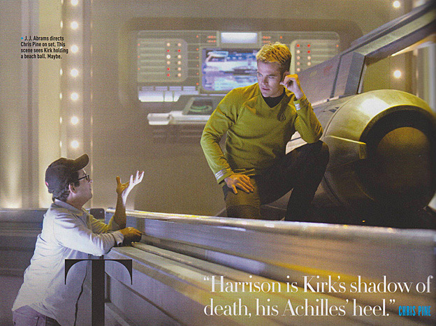 Chris Pine in Star Trek Into Darkness