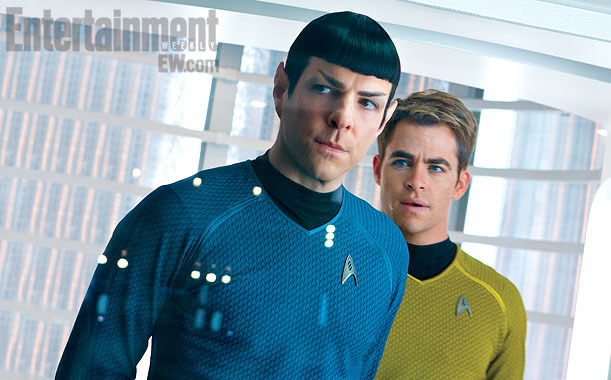 Chris Pine in Star Trek Into Darkness