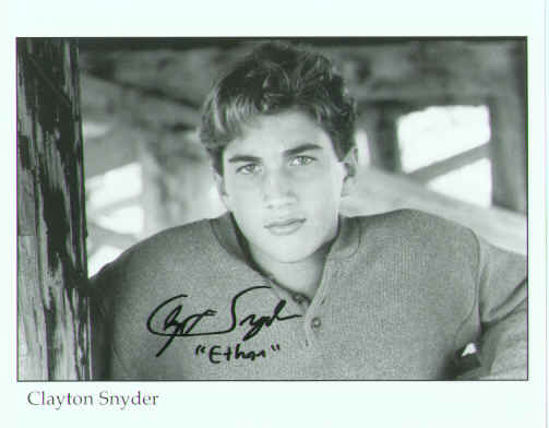 General photo of Clayton Snyder