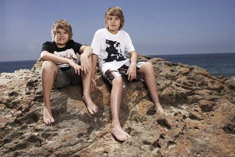 Cole & Dylan Sprouse. 