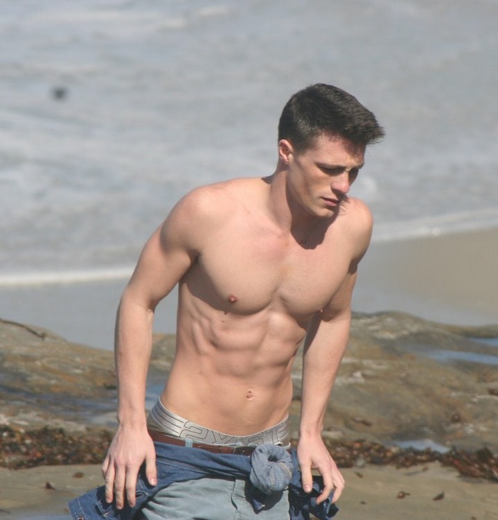 Colton Haynes. 