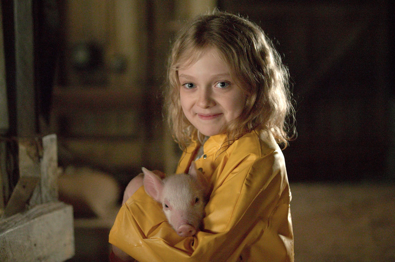 Dakota Fanning in Charlotte's Web