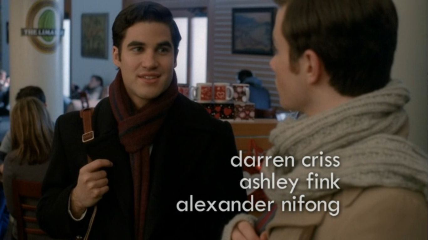 Darren Criss in Glee, episode: Silly Love Songs