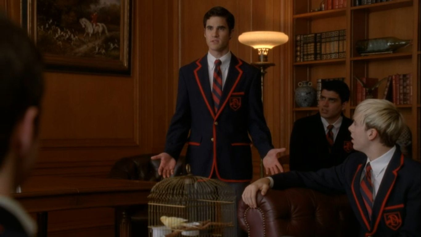 Darren Criss in Glee, episode: Silly Love Songs