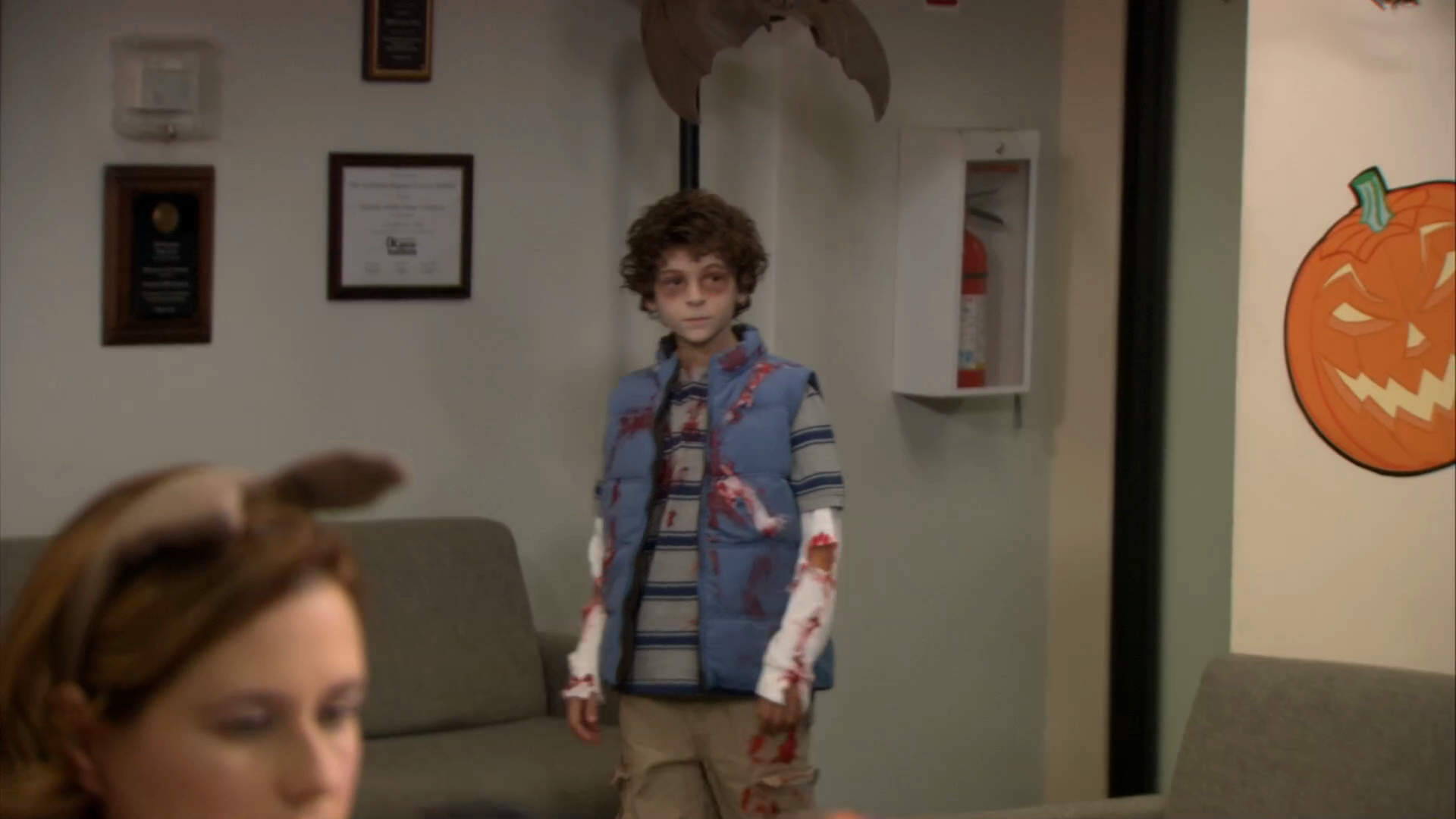 David Mazouz in The Office, episode: Spooked