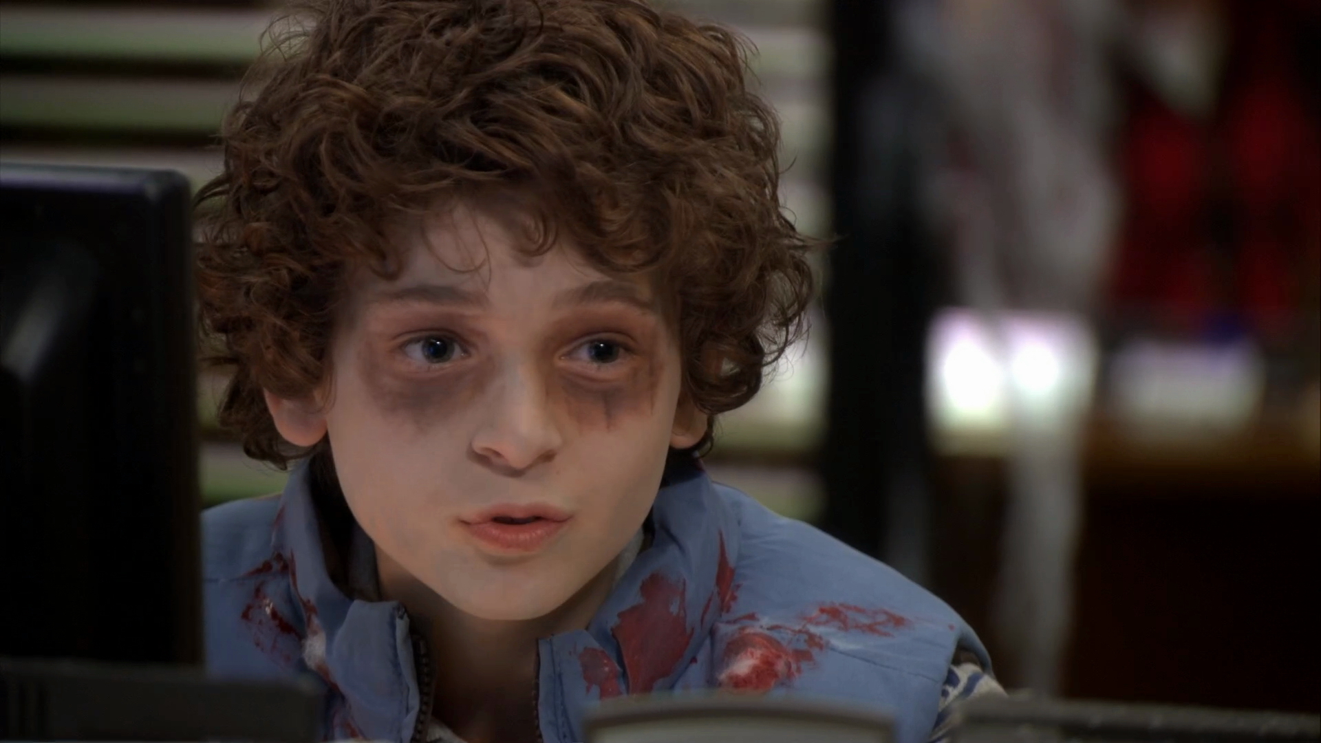 David Mazouz in The Office, episode: Spooked