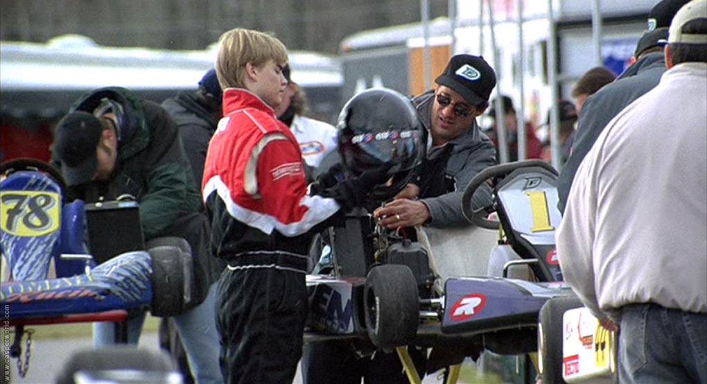 David Gallagher in Kart Racer