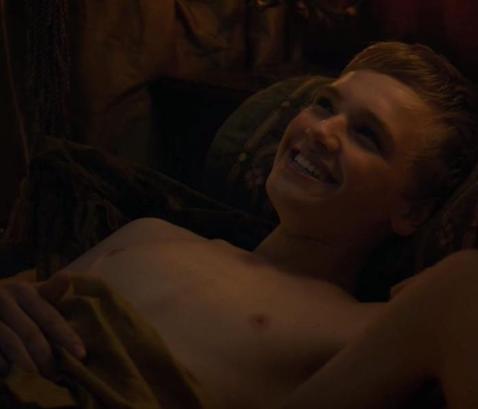 Dean-Charles Chapman in Game of Thrones. 