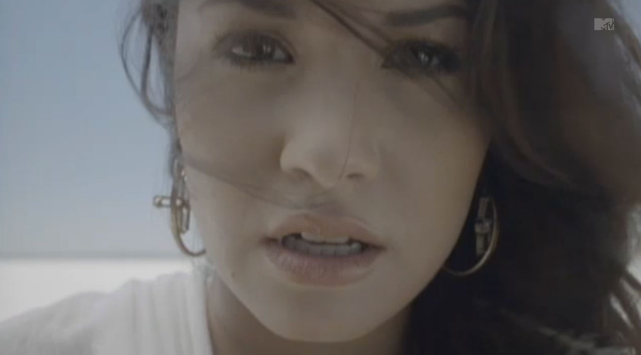 Demi Lovato in Music Video: Skyscraper