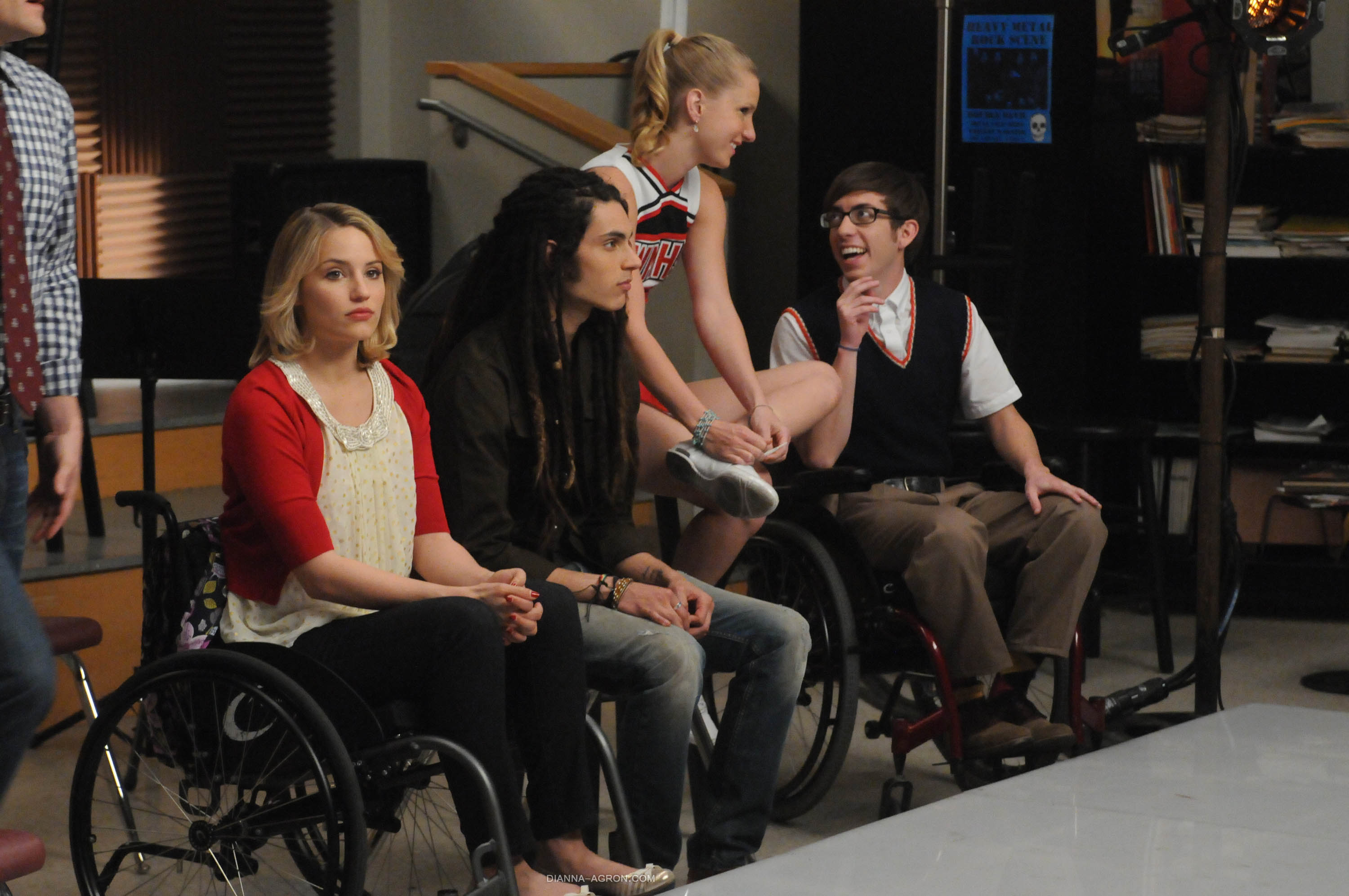 Dianna Agron in Glee