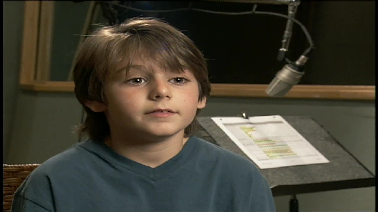 Picture of Dominic Scott Kay in Making of Charlotte's Web dominic