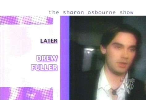 Drew Fuller in The Sharon Osbourne Show
