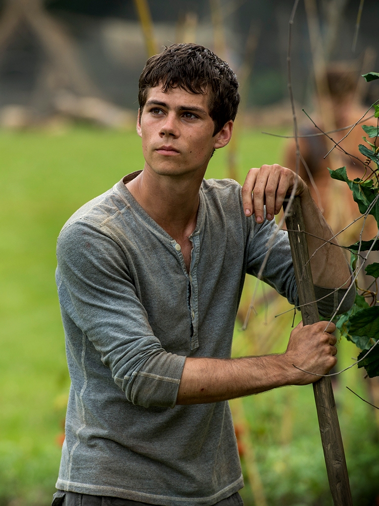 Dylan O'Brien in The Maze Runner