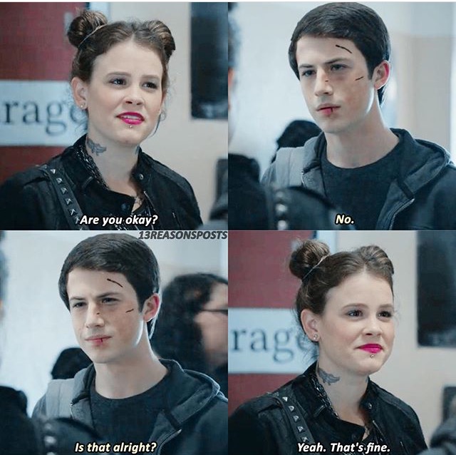 Dylan Minnette in 13 Reasons Why