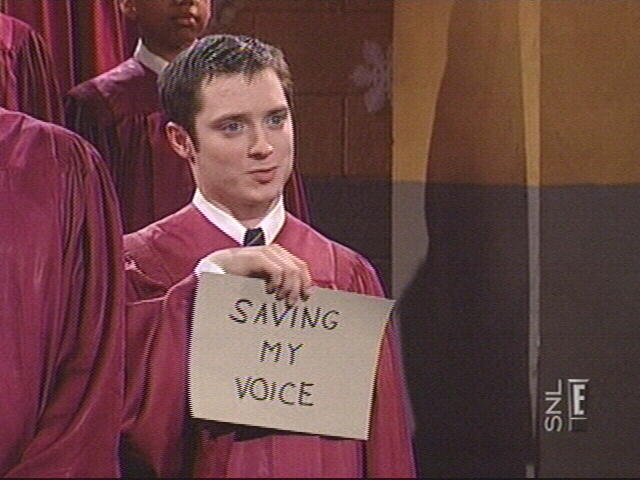 Elijah Wood in Saturday Night Live