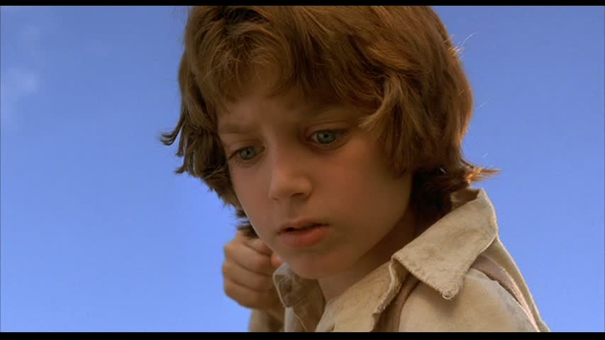 Elijah Wood in The Adventures of Huck Finn