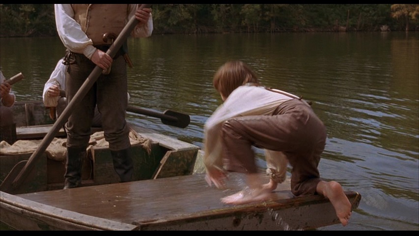 Elijah Wood in The Adventures of Huck Finn