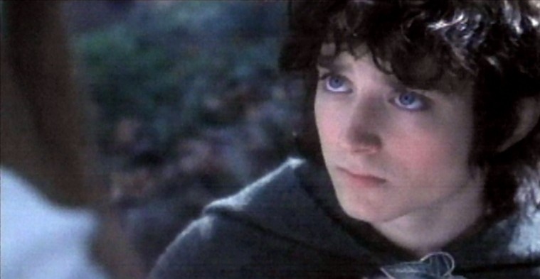 Elijah Wood in The Lord of the Rings: The Fellowship of the Ring