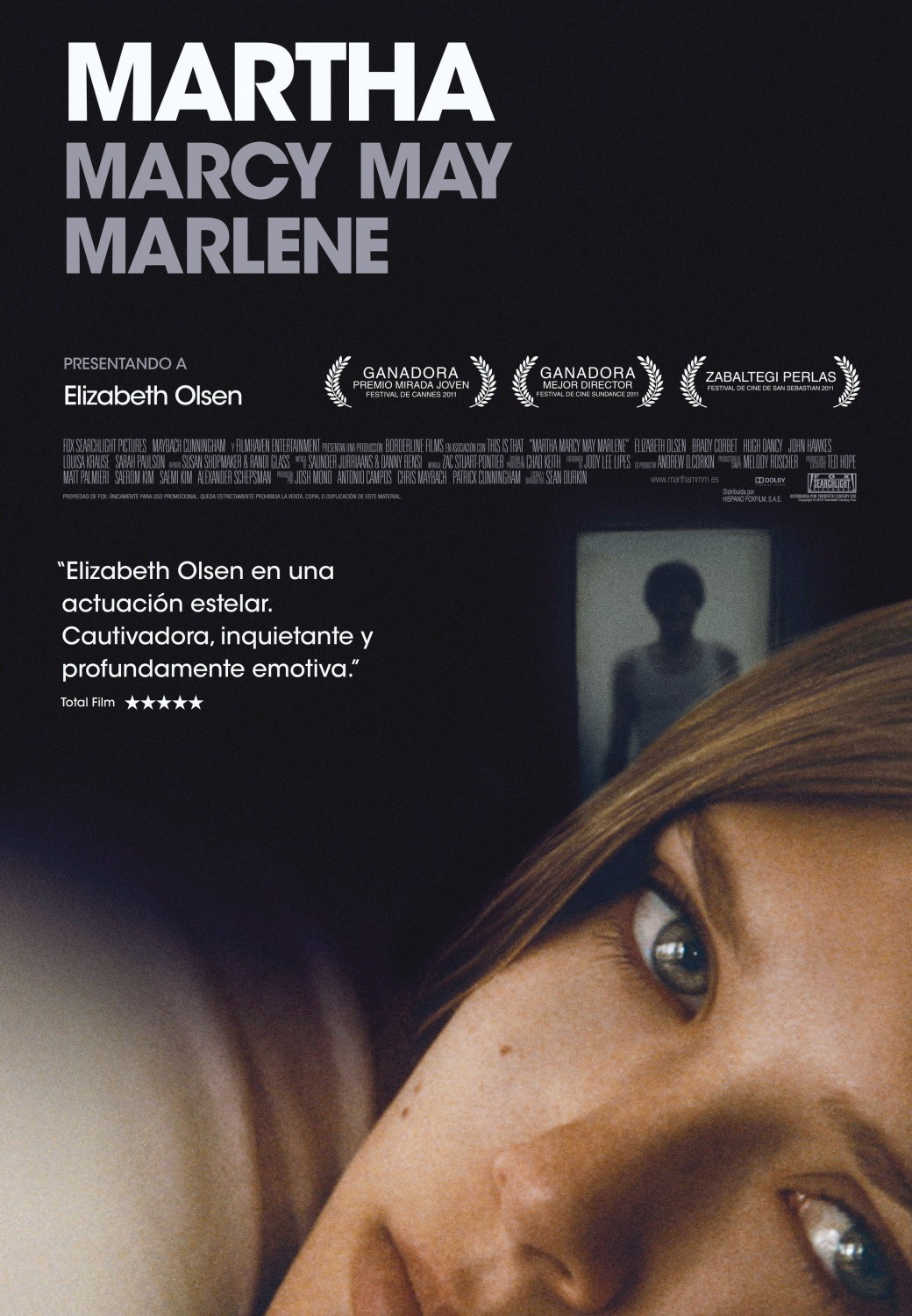 Elizabeth Olsen in Martha Marcy May Marlene
