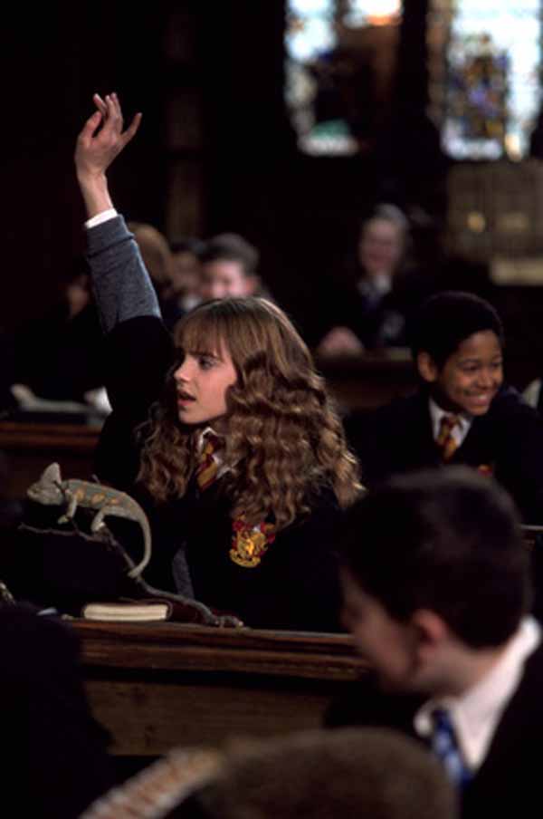 Emma Watson in Harry Potter and the Chamber of Secrets