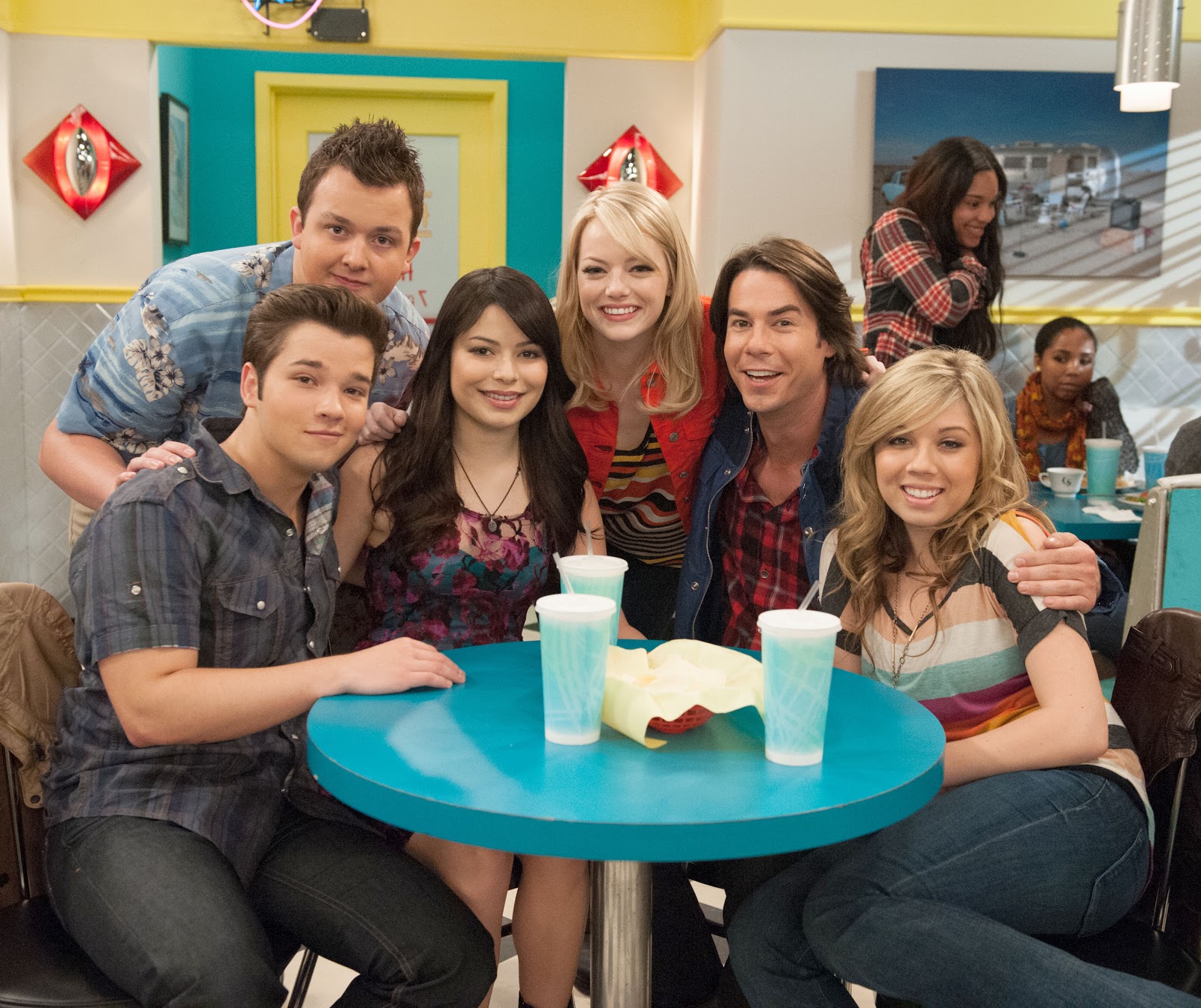 Emma Stone in iCarly