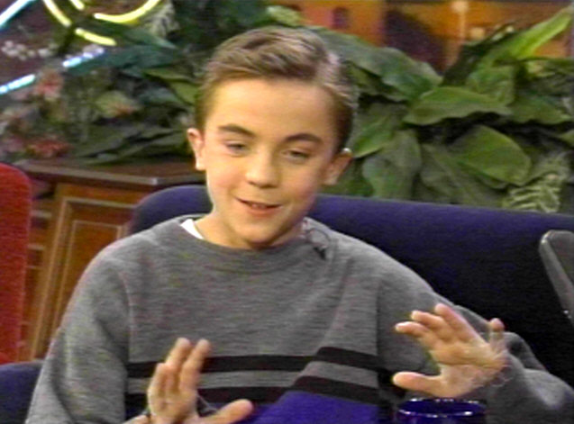 Frankie Muniz in The Tonight Show with Jay Leno