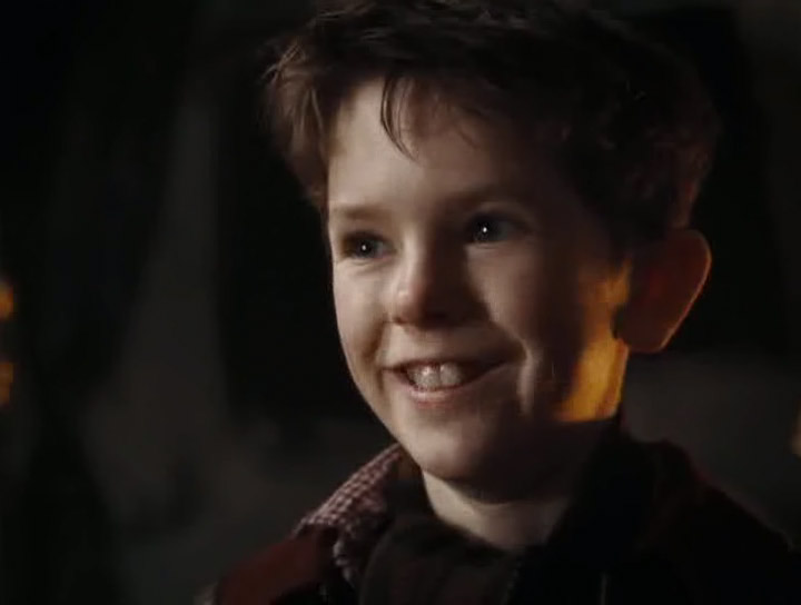 Freddie Highmore in Charlie and the Chocolate Factory
