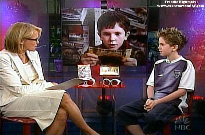 Freddie Highmore in Today Show