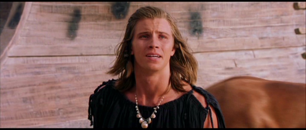 Garrett Hedlund in Troy