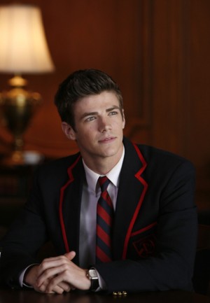 Grant Gustin in Glee