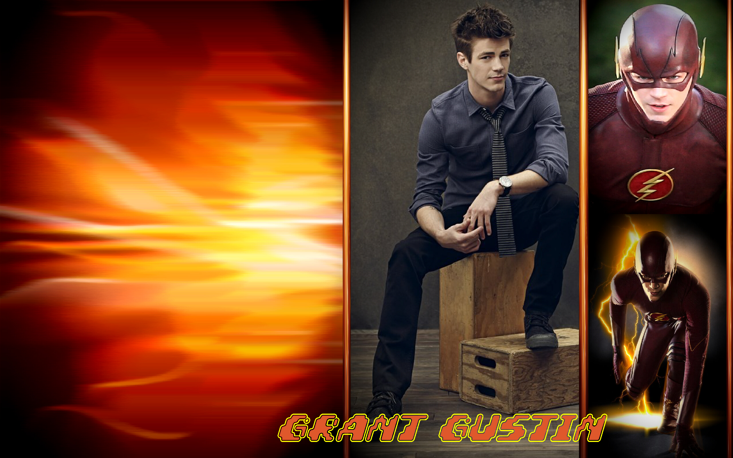 Grant Gustin in Fan Creations