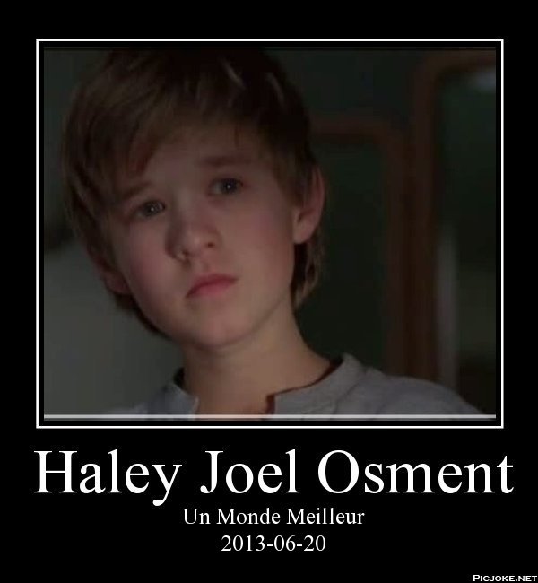 Haley Joel Osment in Fan Creations
