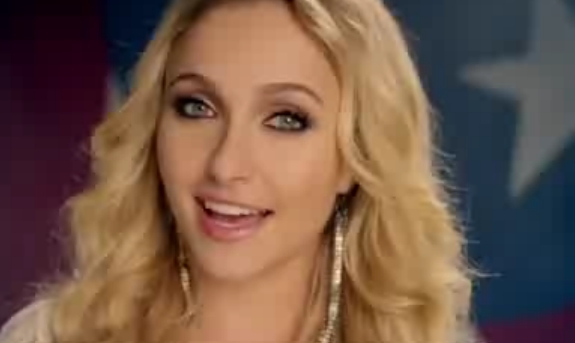 Hayden Panettiere in Music Video: Telescope