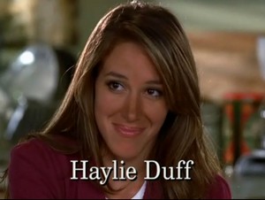 Haylie Duff in 7th Heaven
