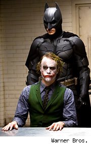 Heath Ledger in The Dark Knight