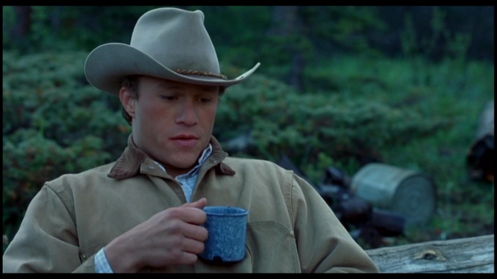 Heath Ledger in Brokeback Mountain